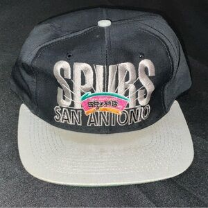 Vintage San Antonio Spurs AJD Signature Snapback Hat